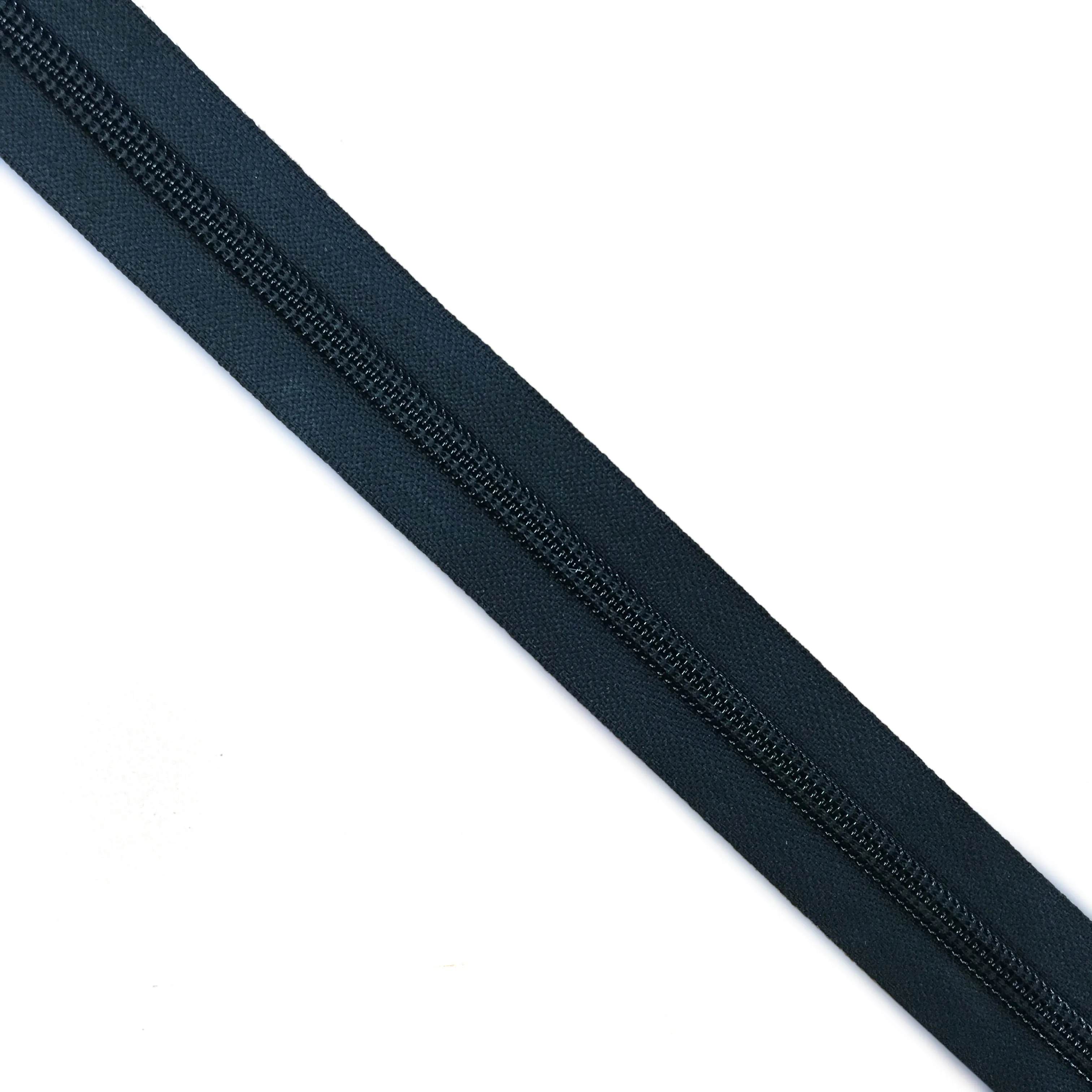 #10C YKK Nylon Zipper Tape Black - By The Yard