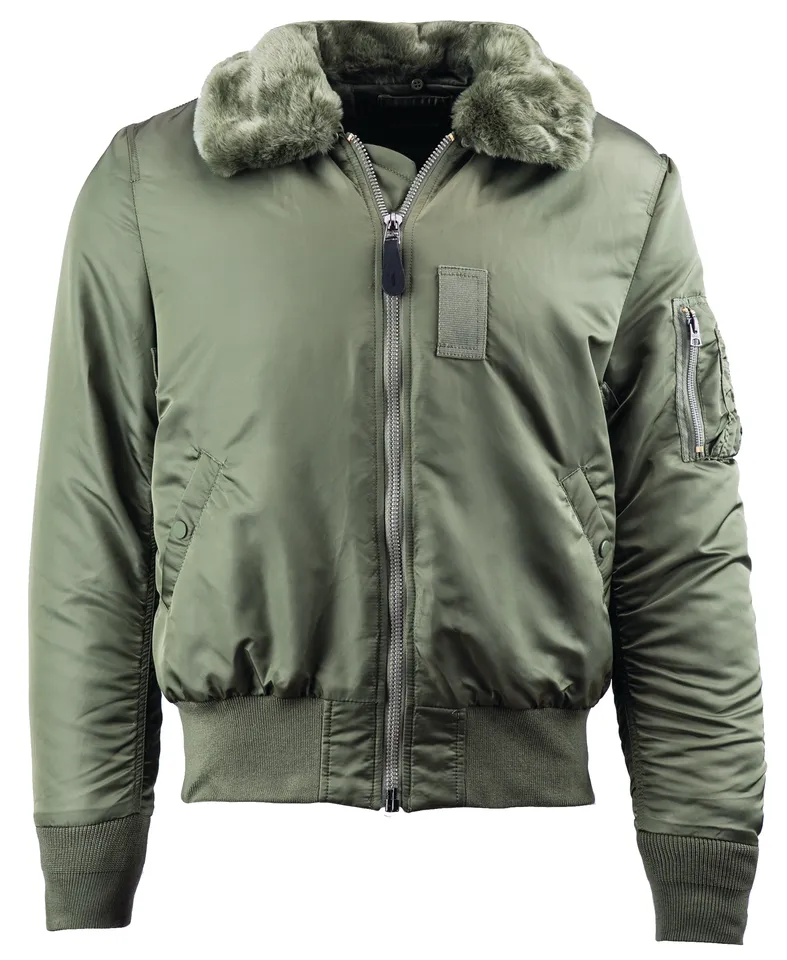 Alpha Industries B-15 Slim Fit Flight Jacket