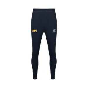 AM Training Tunnel Pants Dark Navy/ Yellow