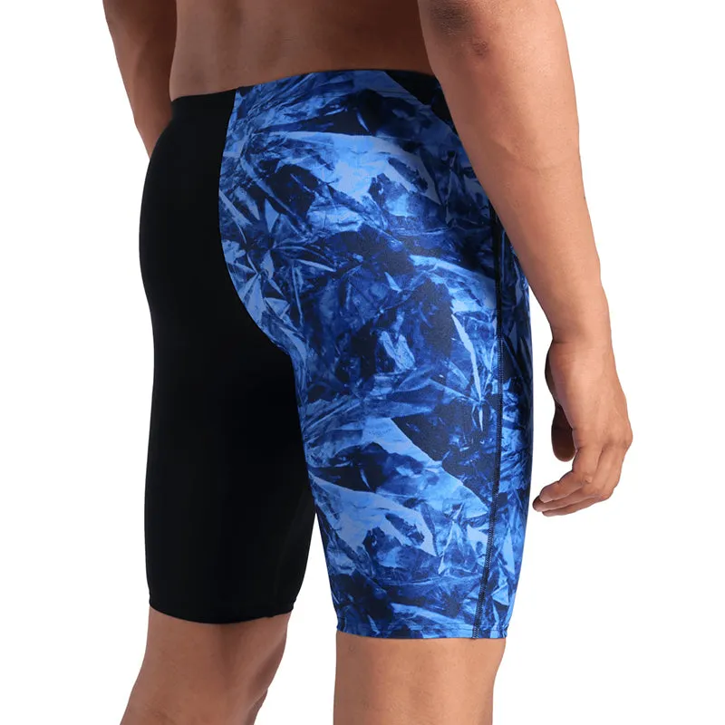 Arena - Crackle Swim Men's Jammer - Black/Team Royal