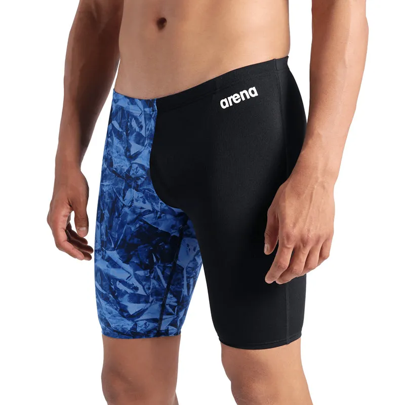 Arena - Crackle Swim Men's Jammer - Black/Team Royal