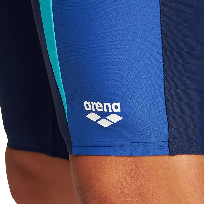 Arena - Mens Threefold Jammer - Navy/Royal