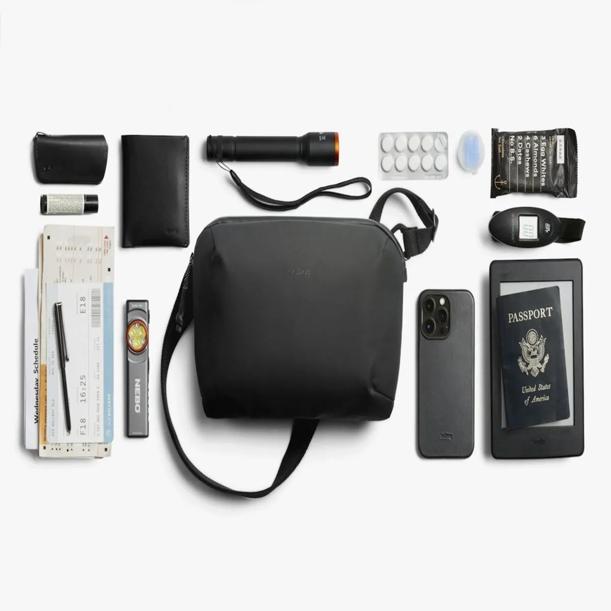 Bellroy Venture Travel Crossbody - JetBlack