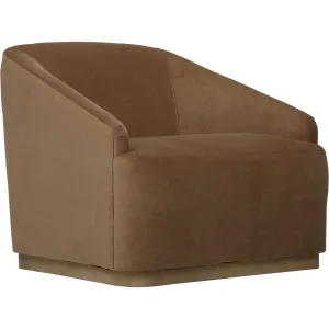 Bernie Swivel Chair, Butterscotch