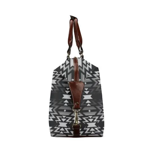 Black Fire Black and Gray Classic Travel Bag