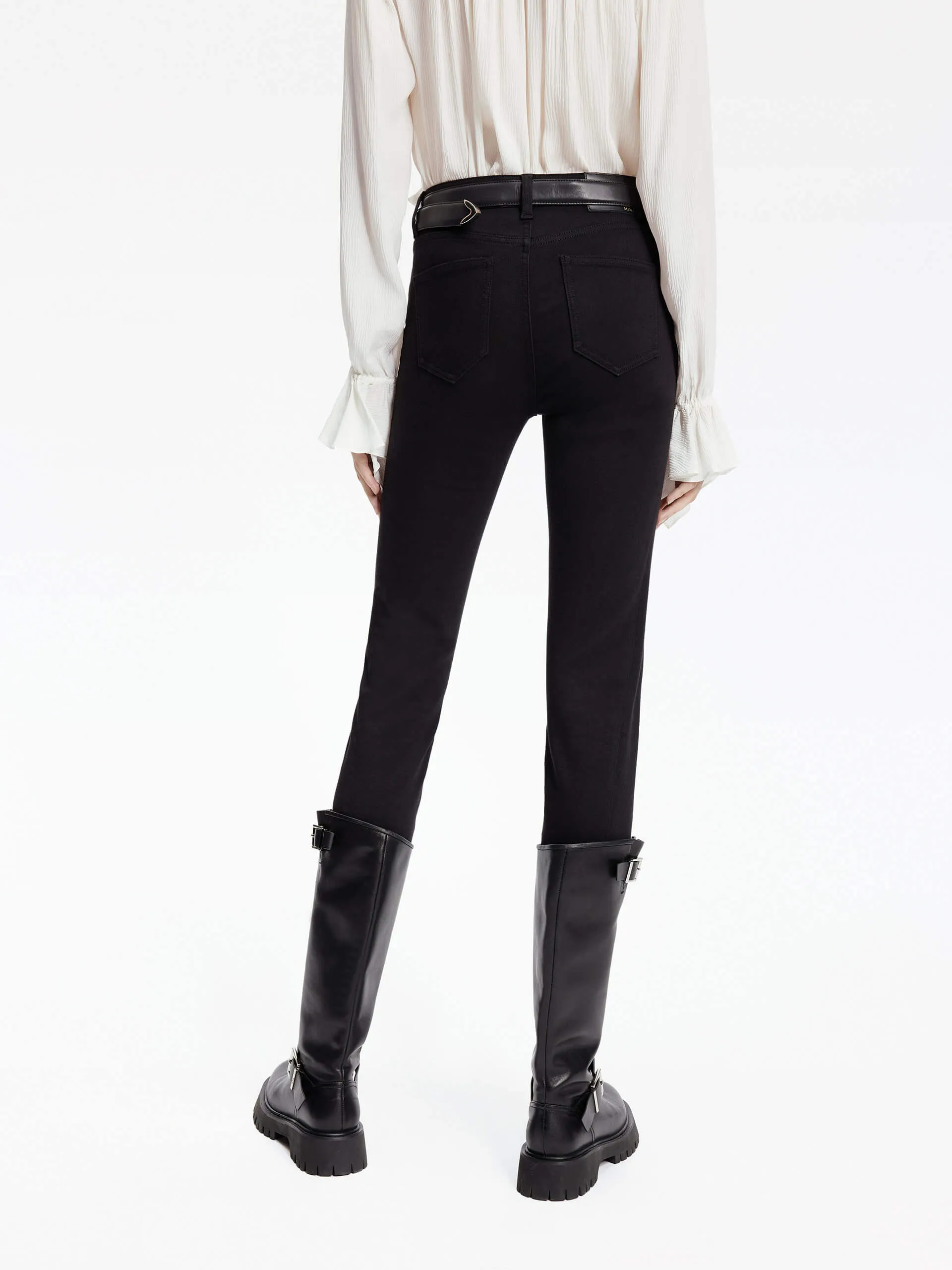 Black Skinny Leg Jeans