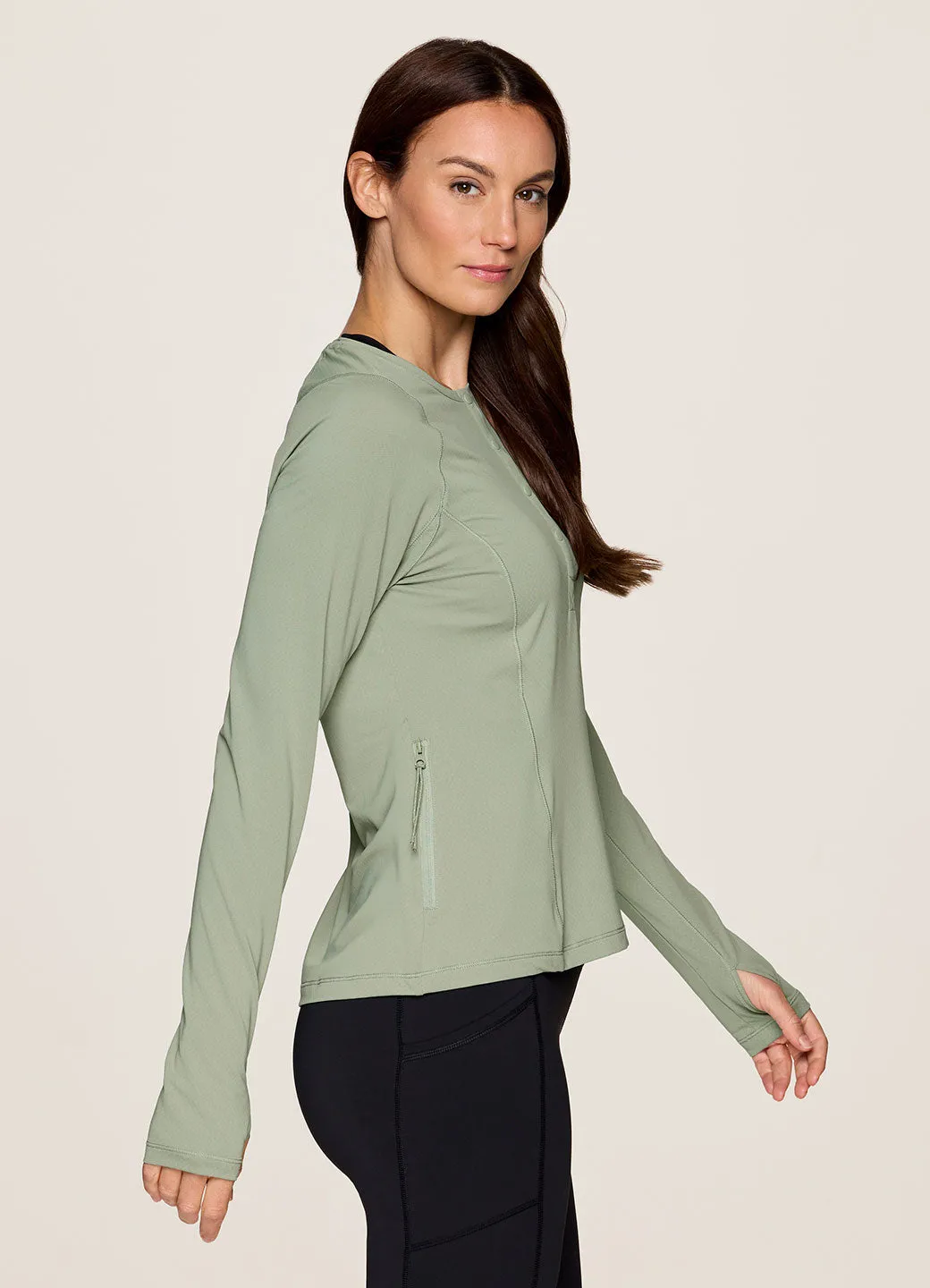 Boundless UPF Henley Tee