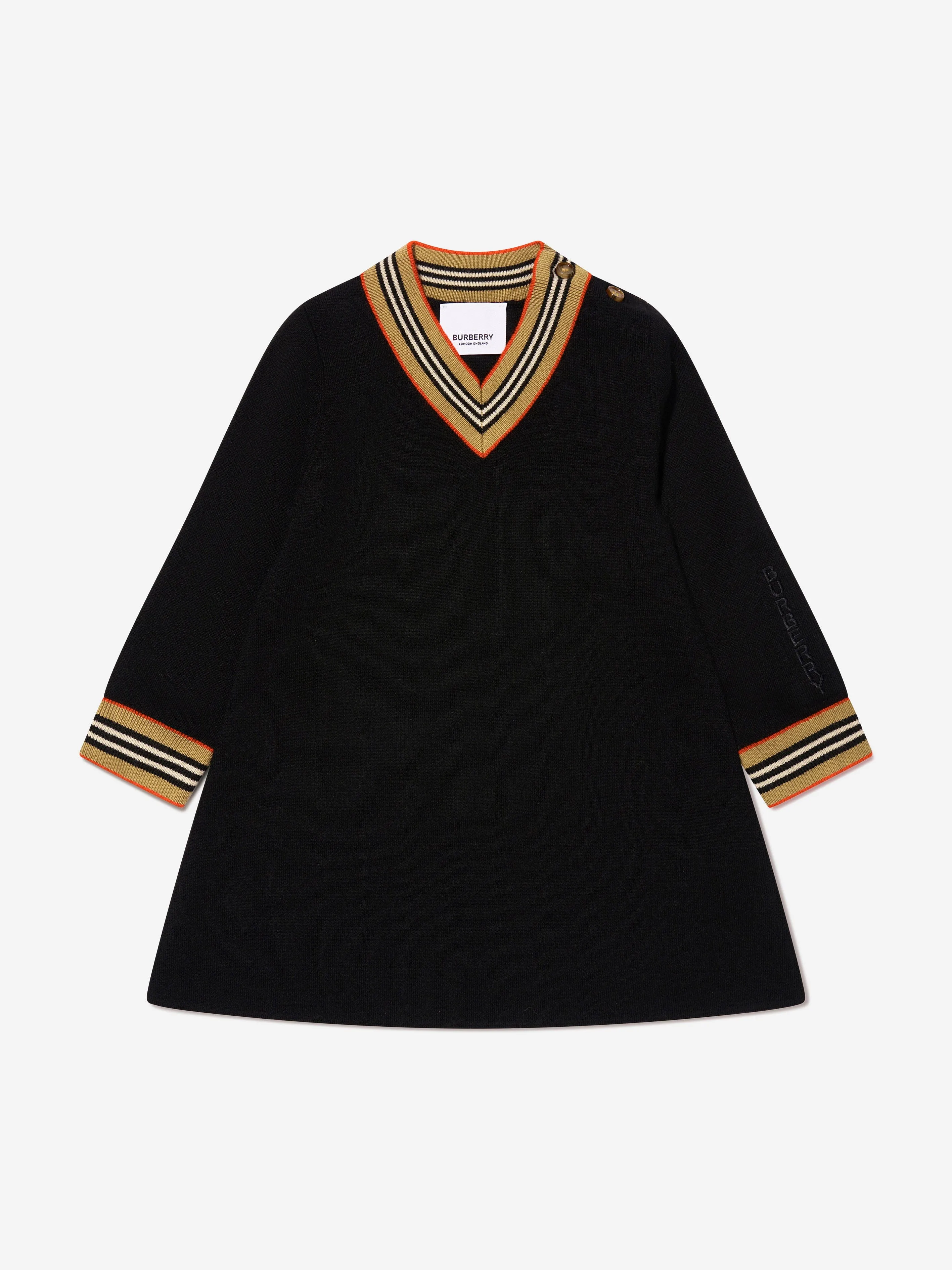 Burberry Baby Girls Wool Knit Ginny Dress