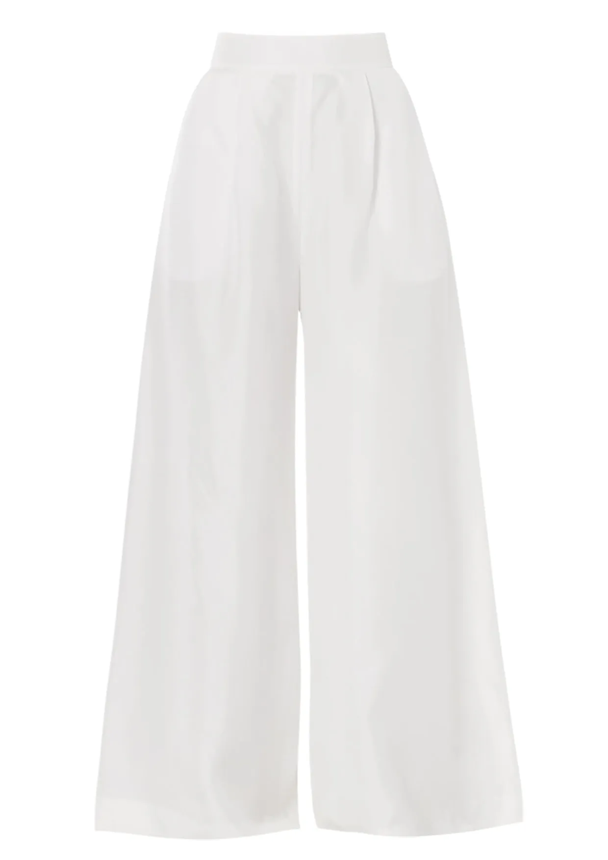 Calla Wide-Legged Silk Trousers