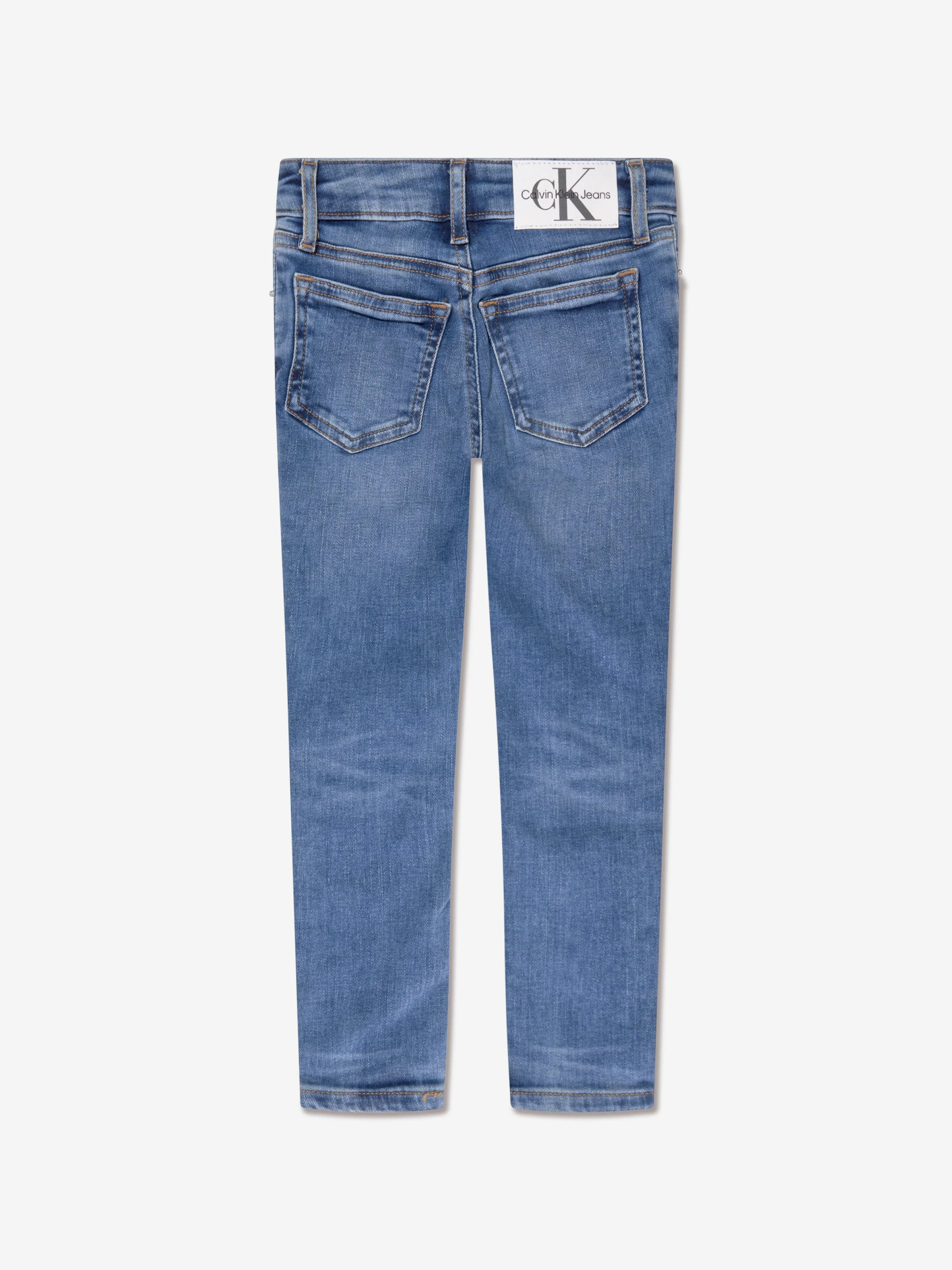 Calvin Klein Girls Skinny Fit Jeans in Blue