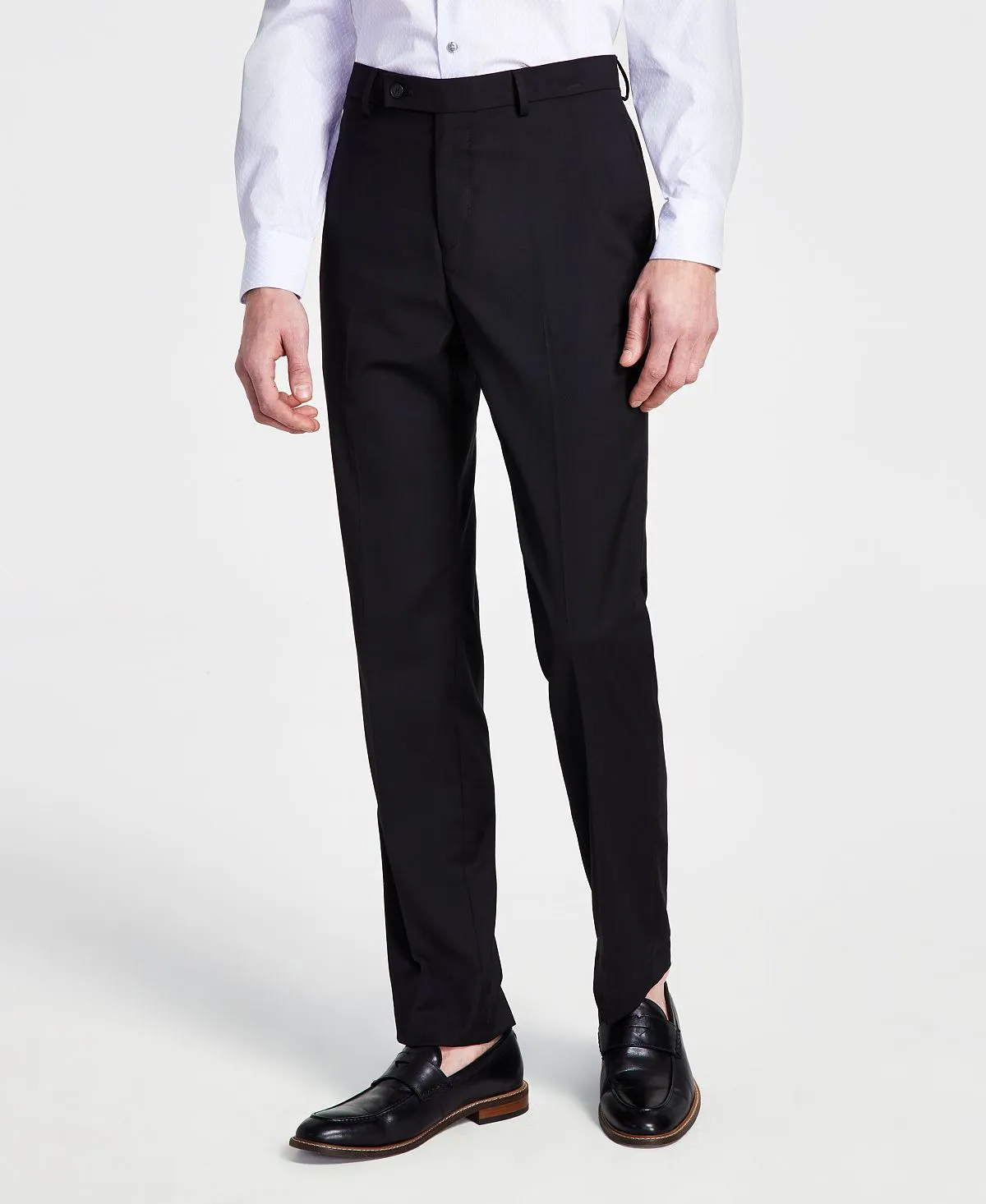 Calvin Klein Men's Slim Fit Dress Pants, Black