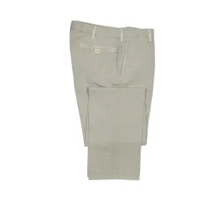 Cement grey medium-weight cotton/linen trousers (restock)