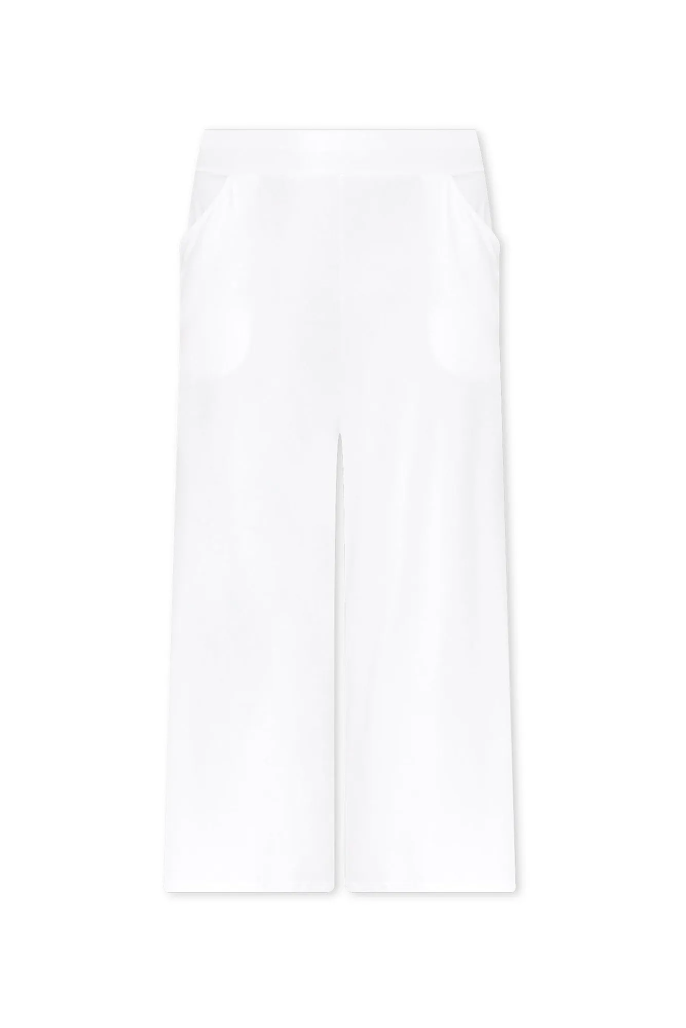 Ciara White Bamboo Resort Pants