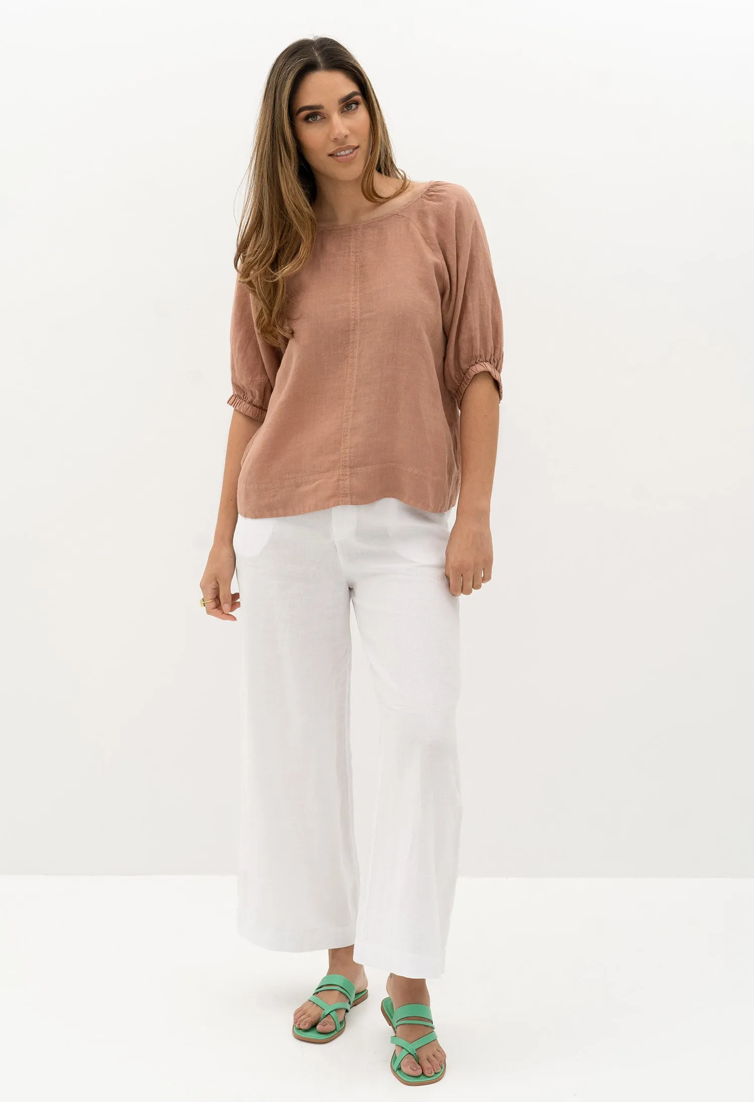 Coast Pant in White