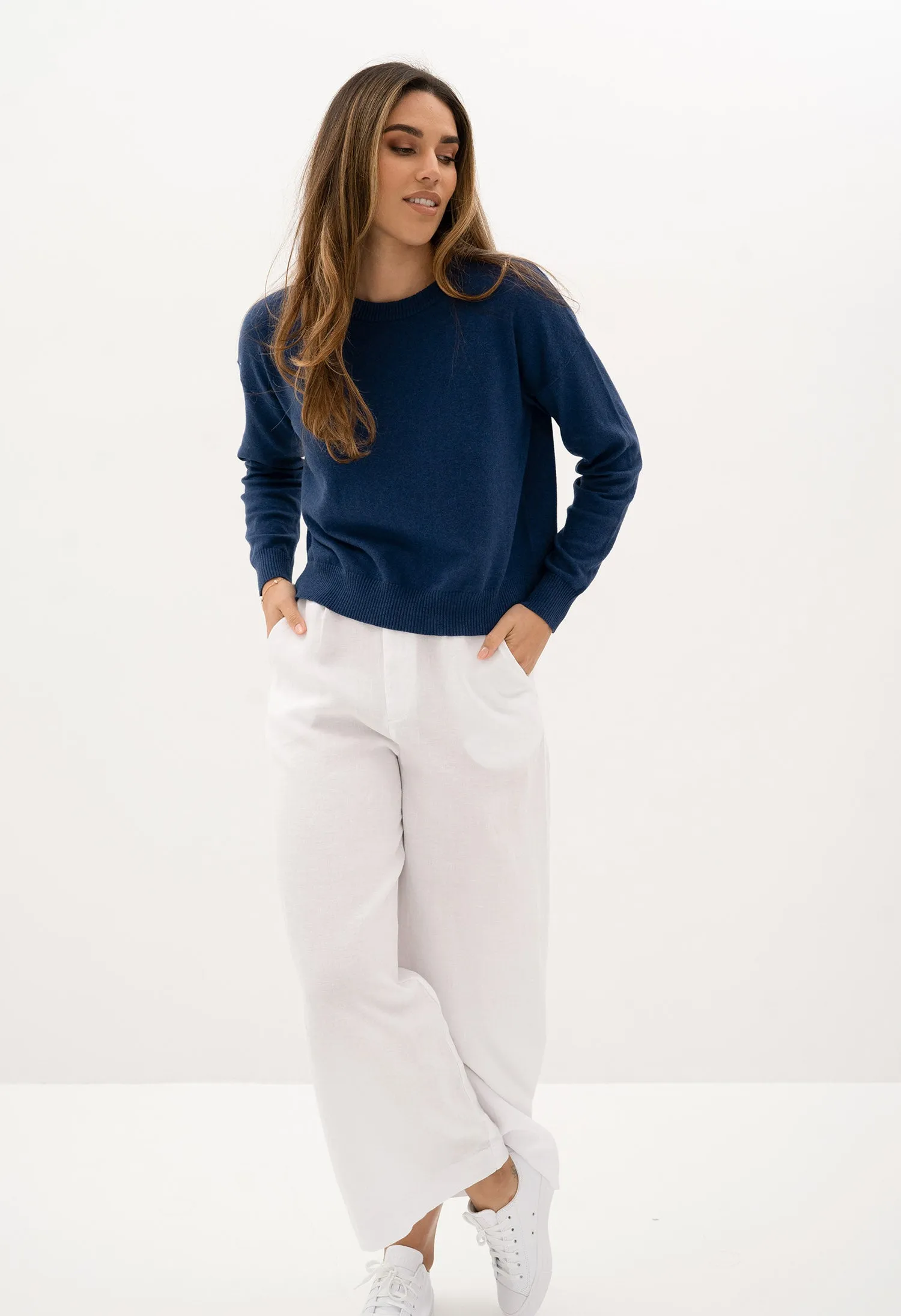 Coast Pant in White