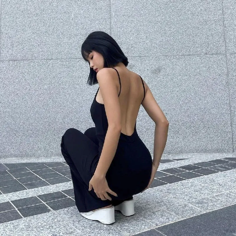 Cody Backless Slim Jumpsuit