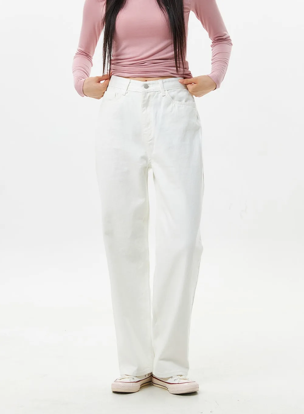 Cotton Wide Fit Pants OS302