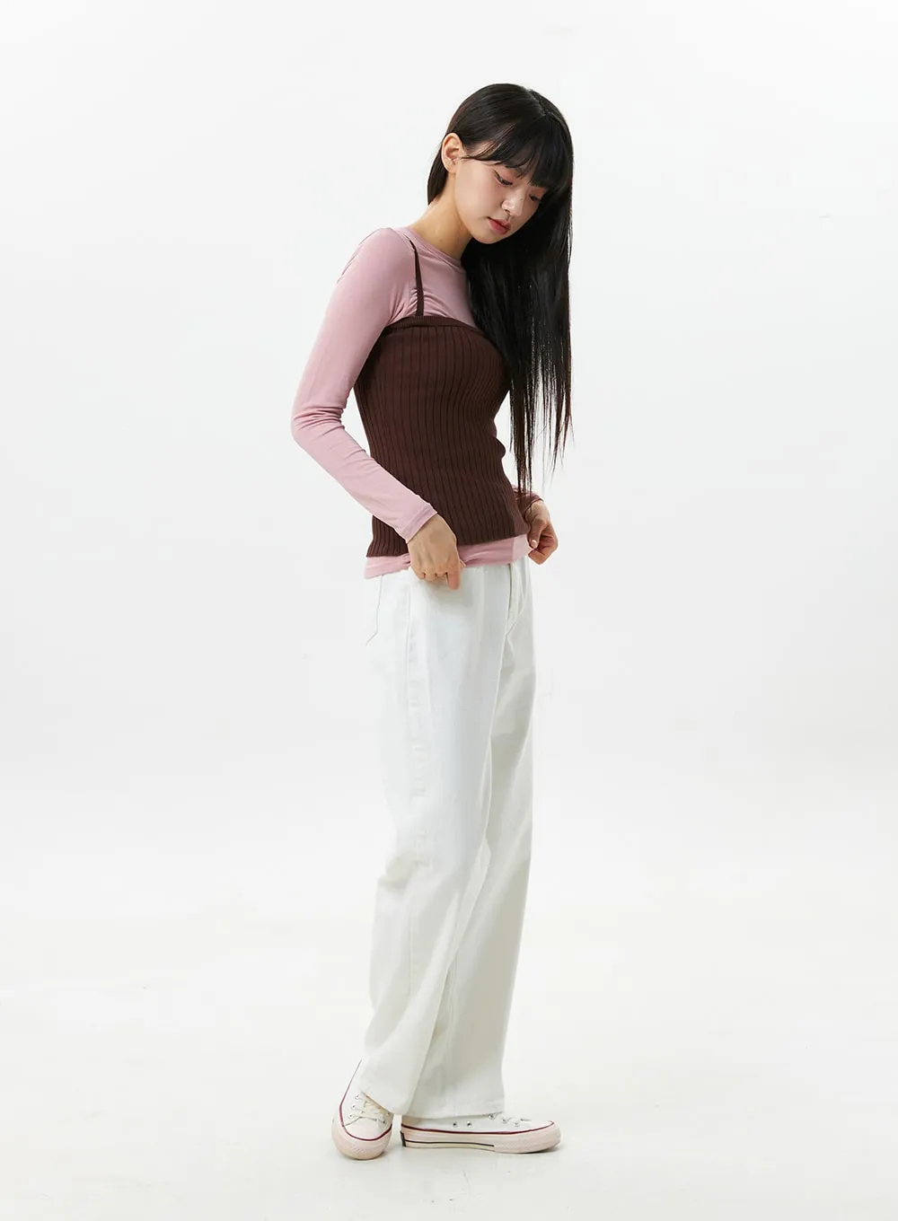 Cotton Wide Fit Pants OS302