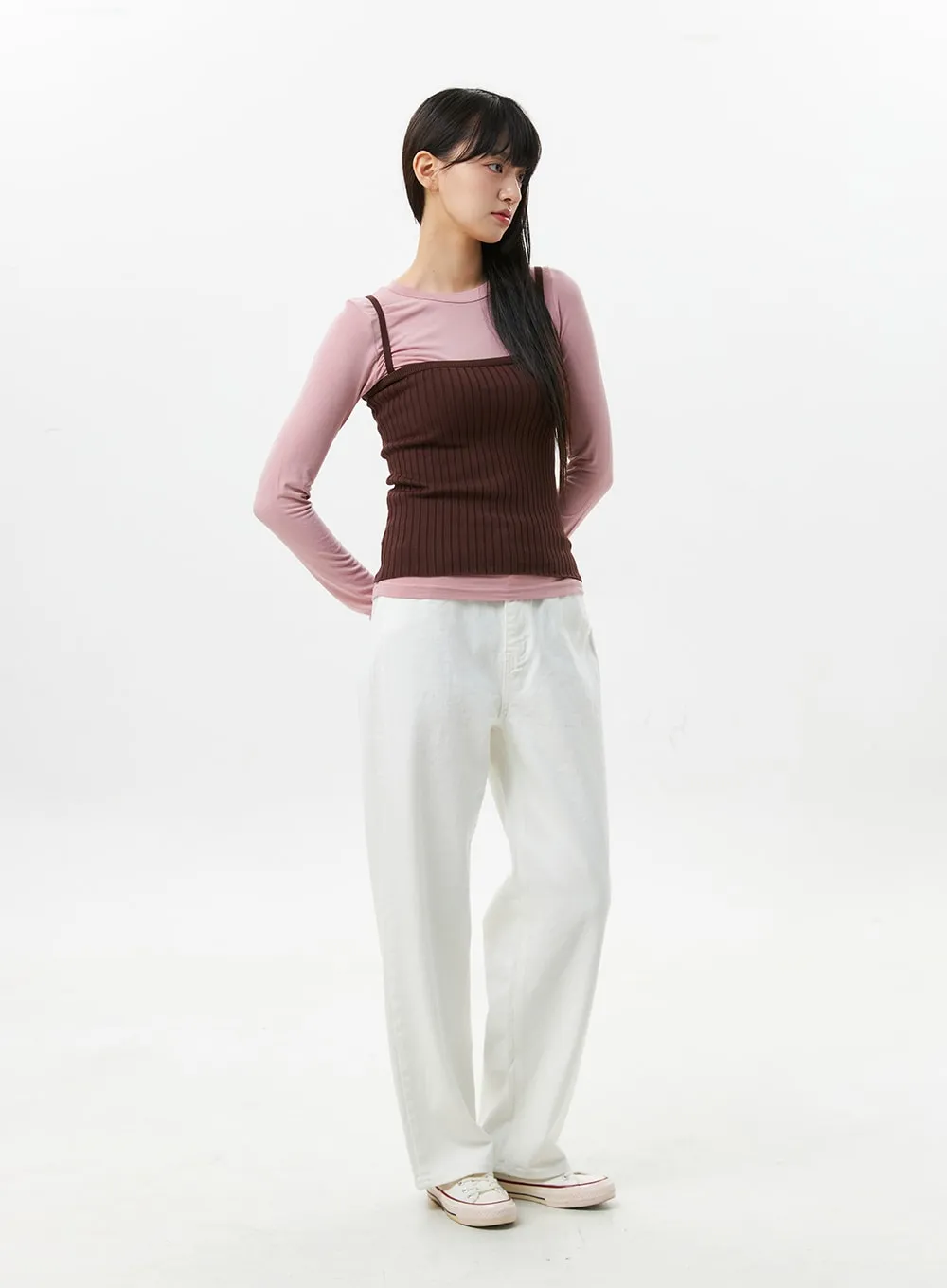 Cotton Wide Fit Pants OS302