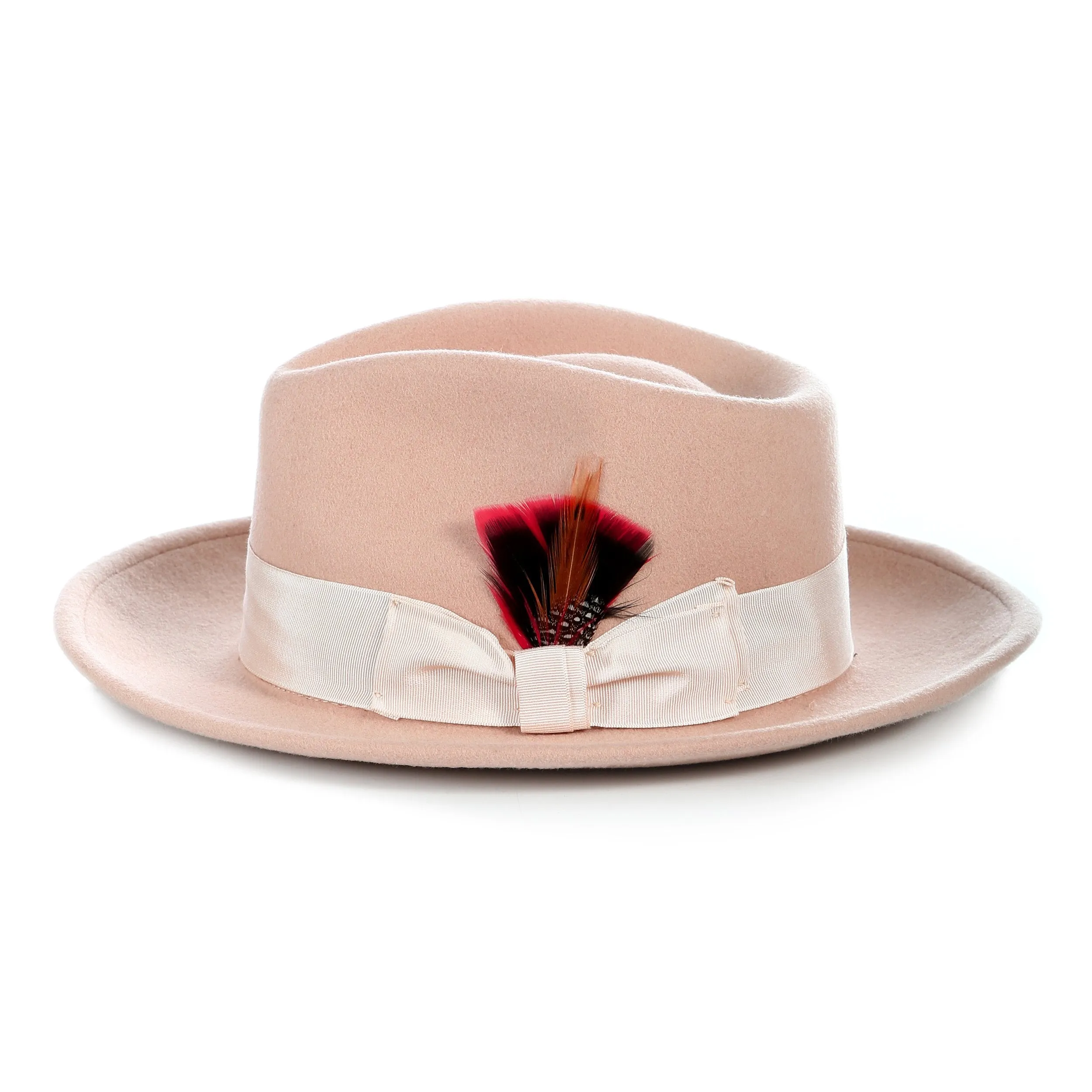 Crushable Camel Fedora Hat