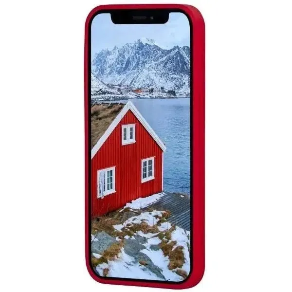 dbramante1928 Greenland Slim Apple iPhone 13 Back Case - Red