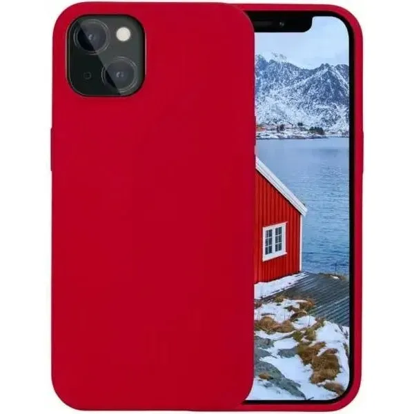 dbramante1928 Greenland Slim Apple iPhone 13 Back Case - Red