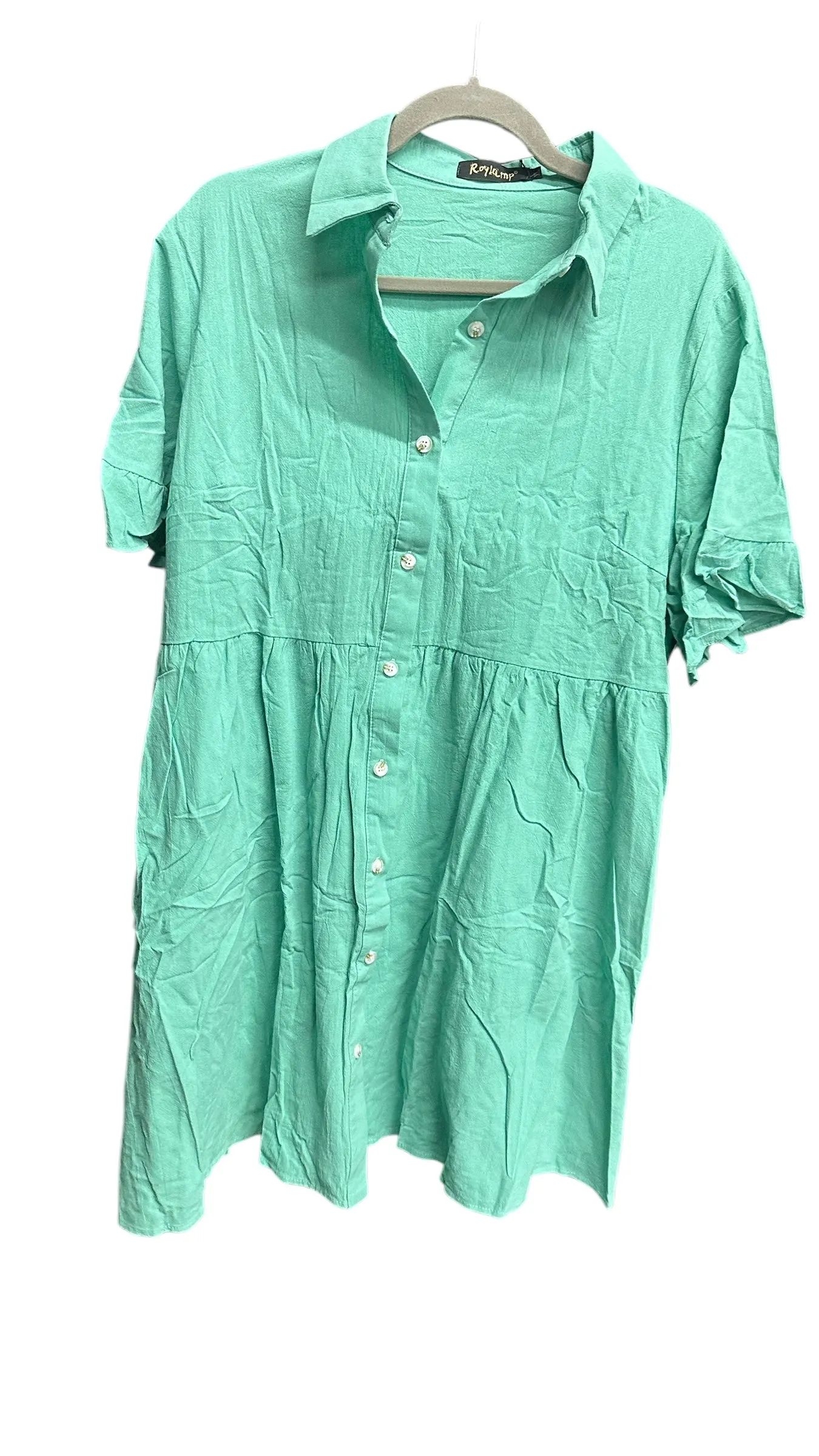 Dress Casual Short By Clothes Mentor In Green, Size: Xl