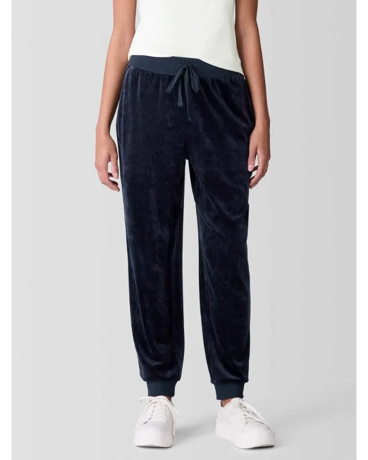 Eileen Fisher Cozy Velour Jogger Pant