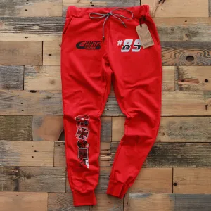 Garage Built Yard Sweat Pants Red