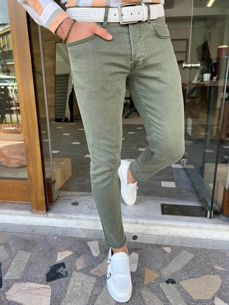 Hollo Khaki Jeans