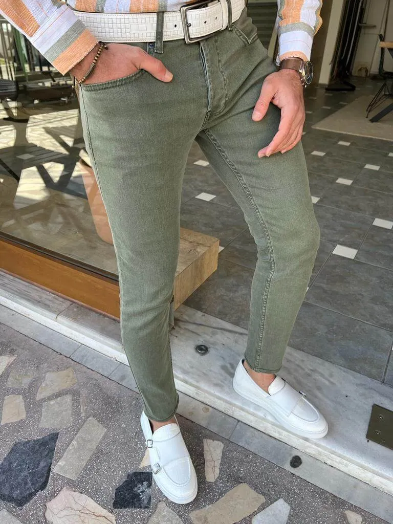 Hollo Khaki Jeans