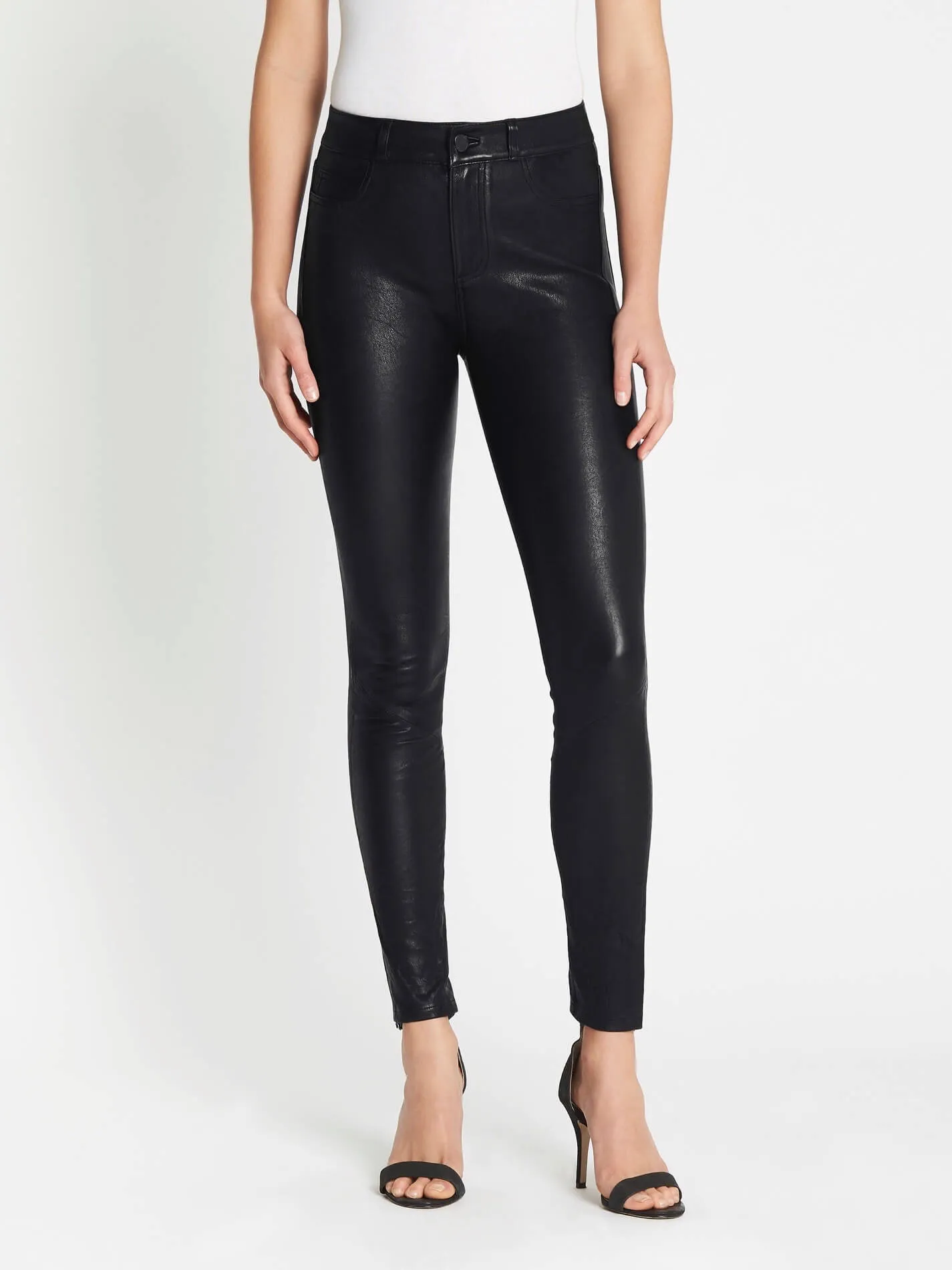 Hoxton Stretch Leather Pant