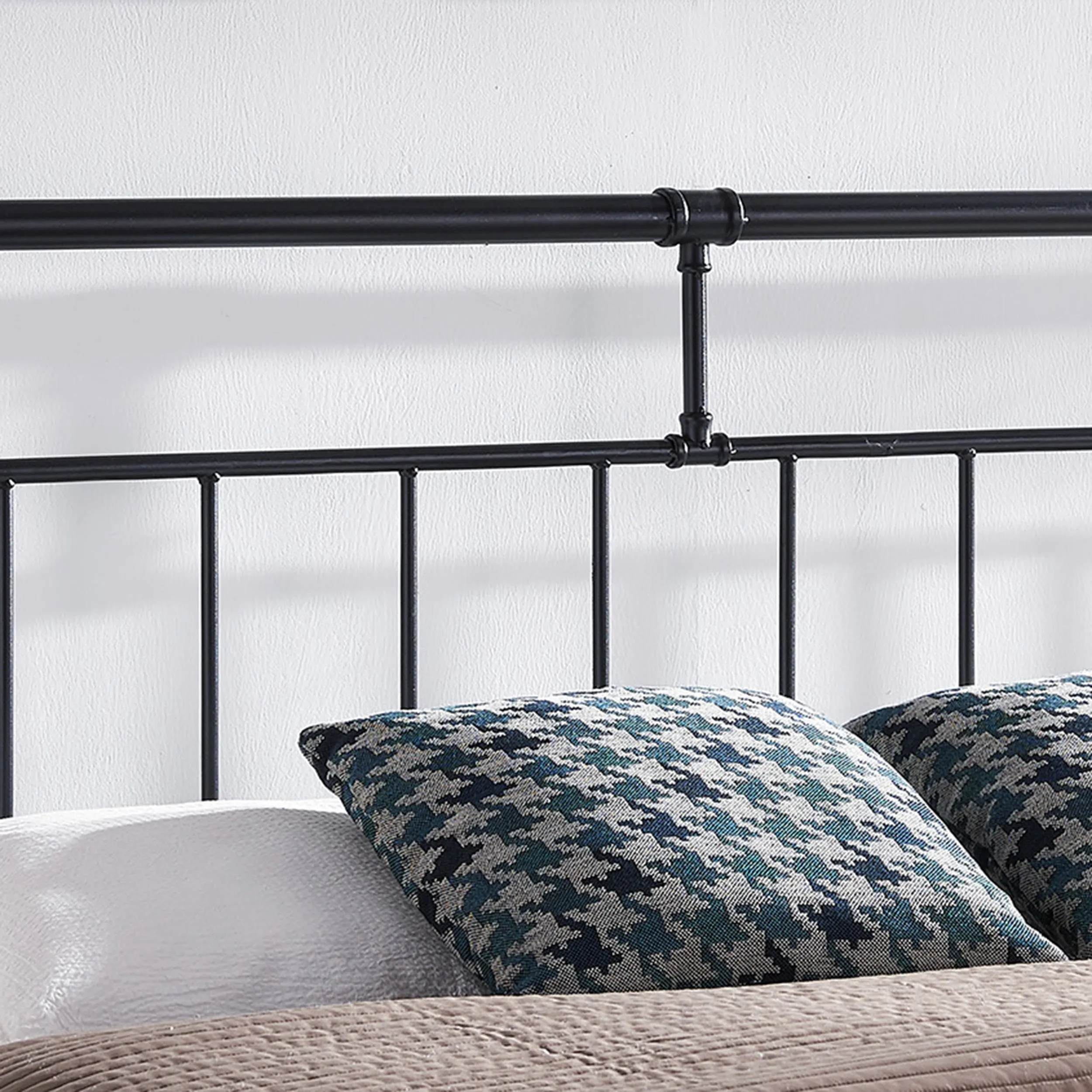 Ina Contemporary Iron Headboard