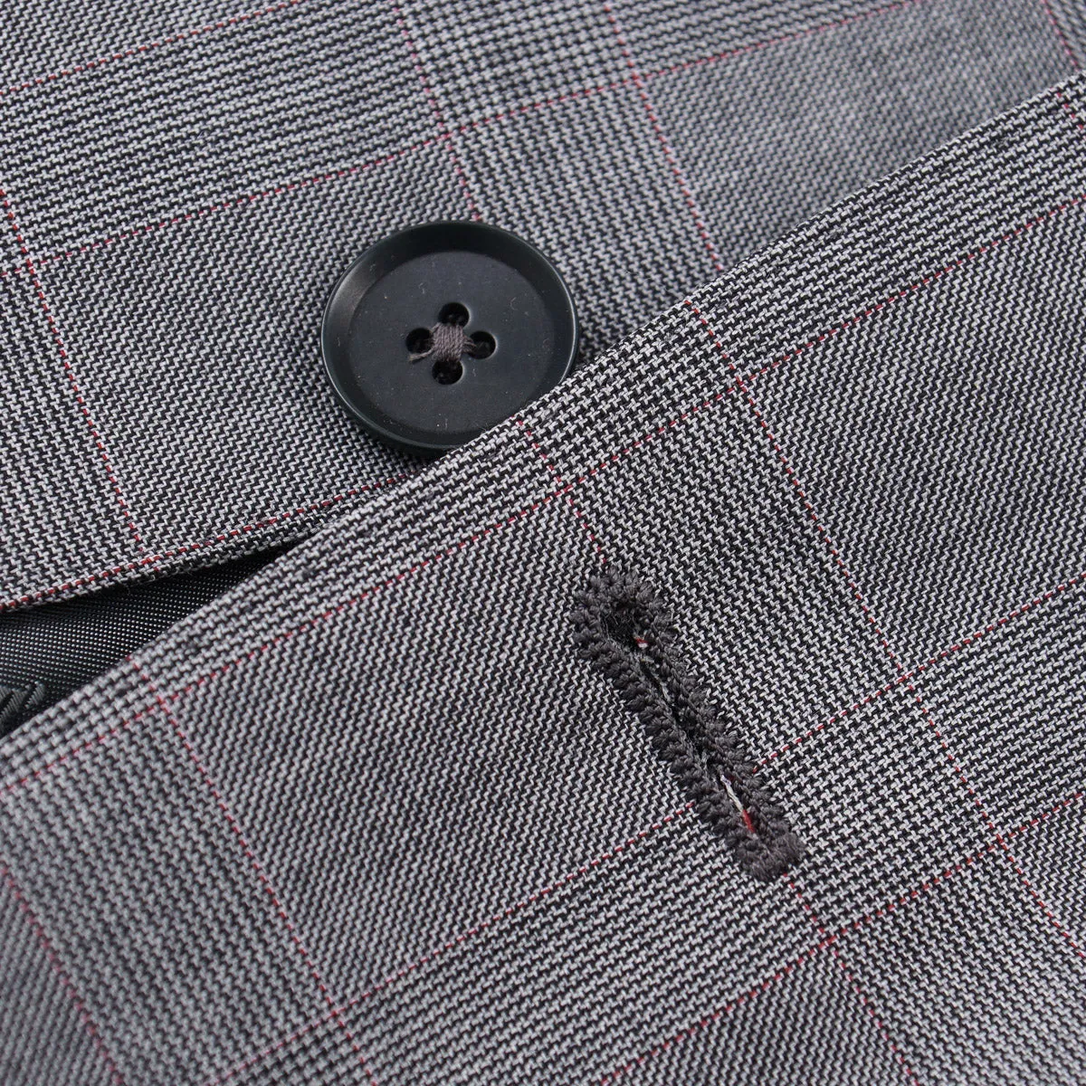 Isaia 'Sanita' Tailored-Fit Wool Suit