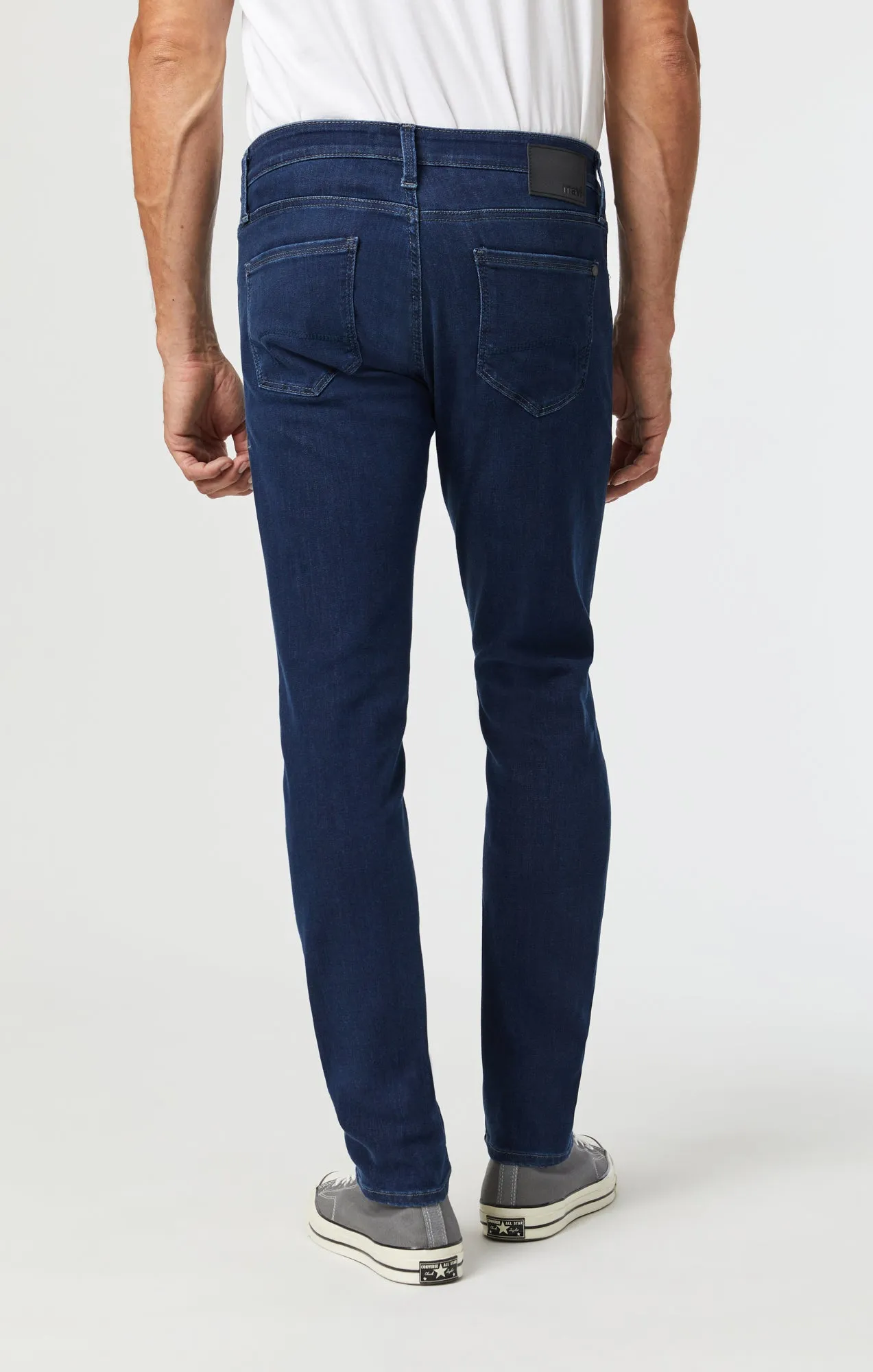 JAMES SKINNY JEANS IN DARK BLUE SUPERMOVE