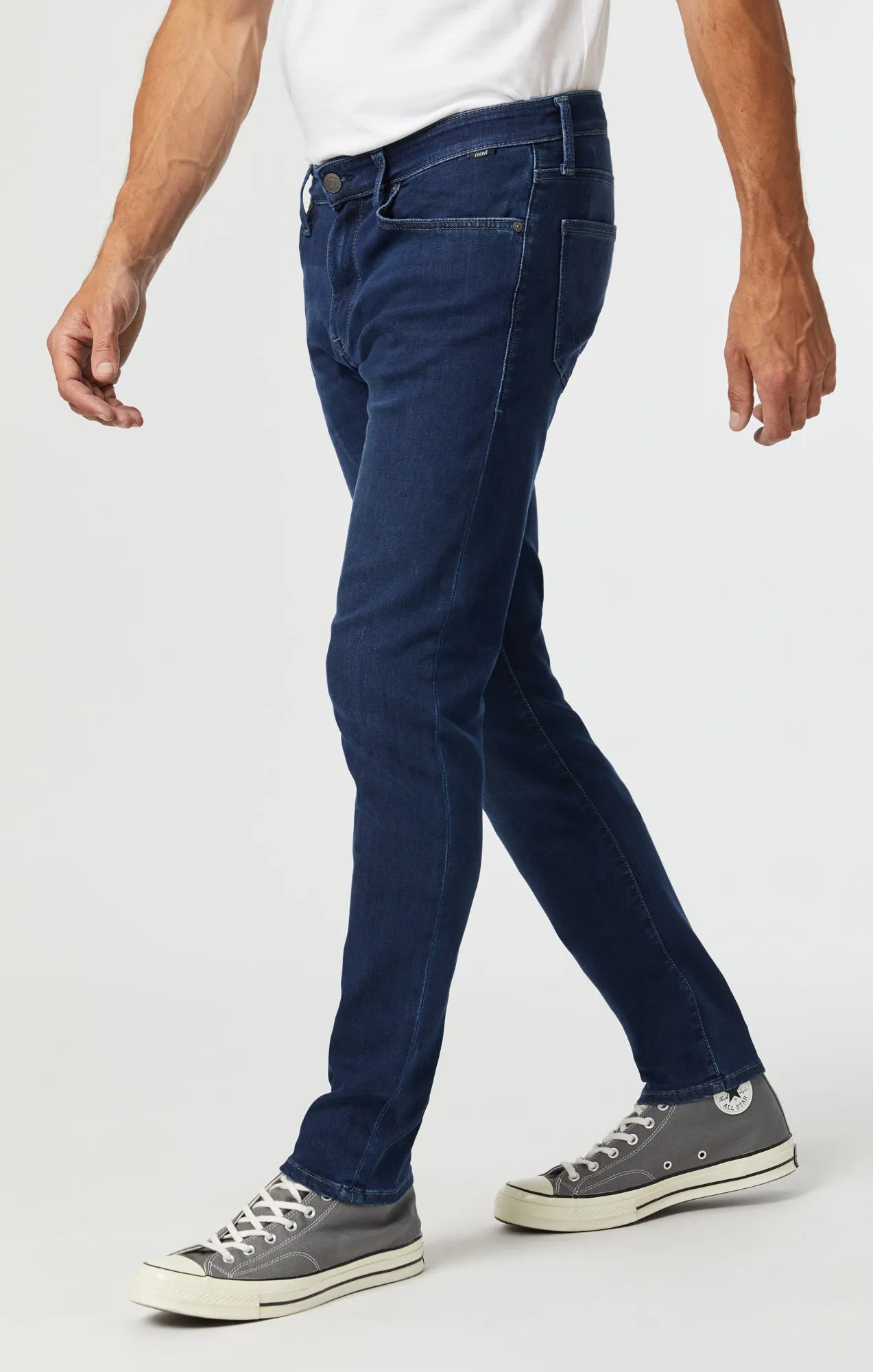 JAMES SKINNY JEANS IN DARK BLUE SUPERMOVE