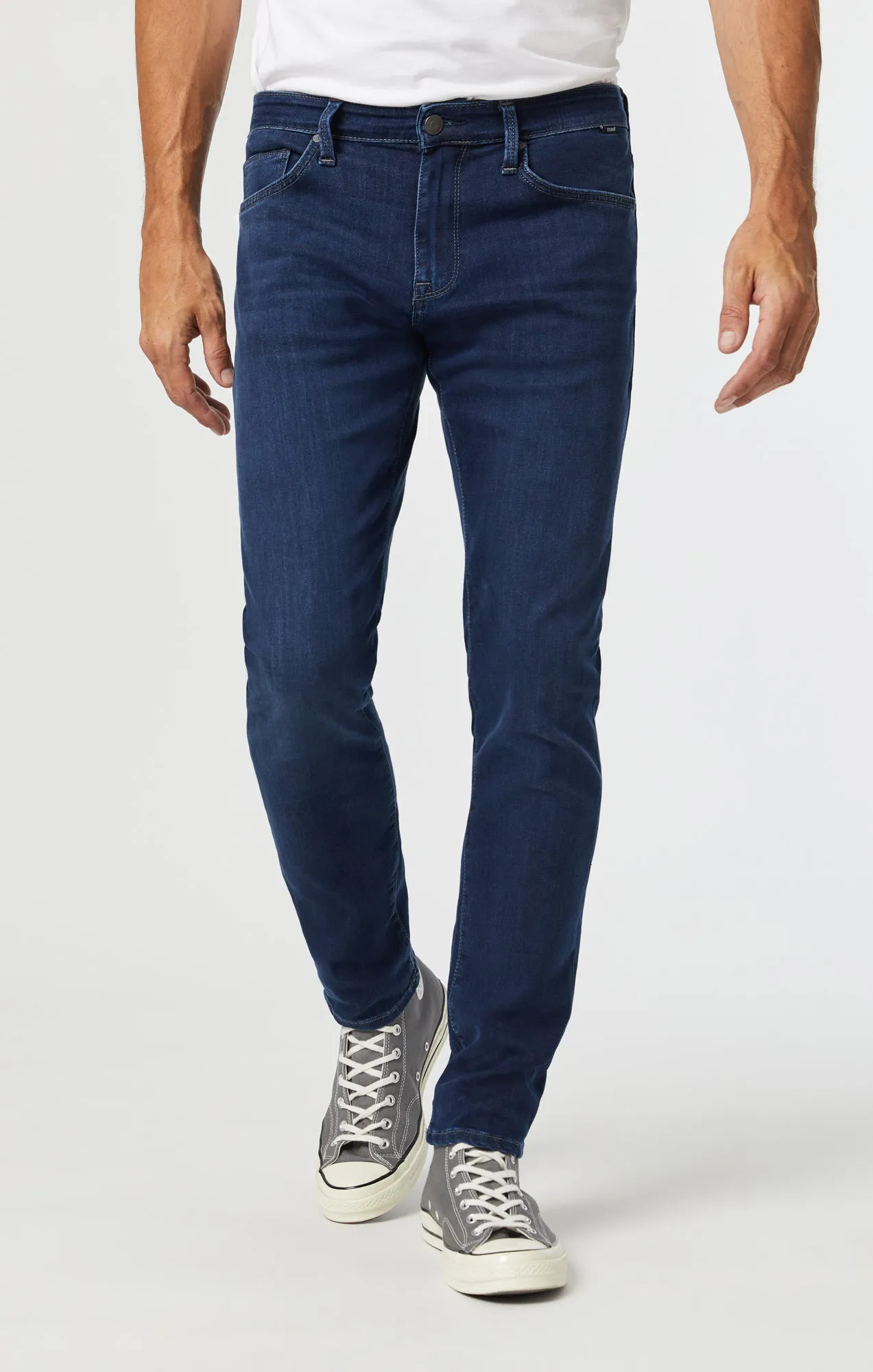 JAMES SKINNY JEANS IN DARK BLUE SUPERMOVE