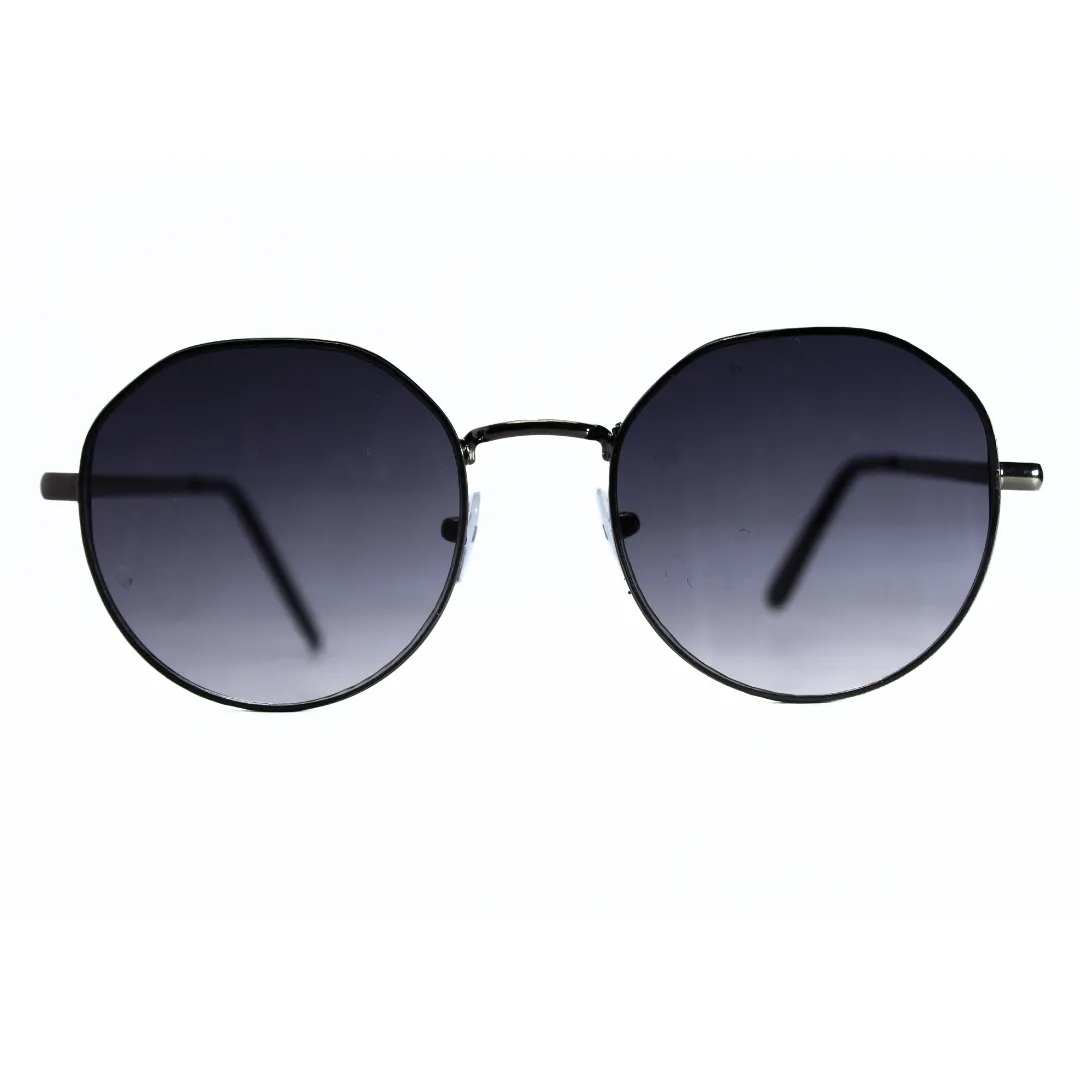 Jubleelens Round Black Sunglasses Elevate Your Style with These Sleek and Sophisticated Shades