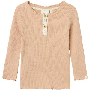 Lil'Atelier Rugby Tan Rea Slim Blouse