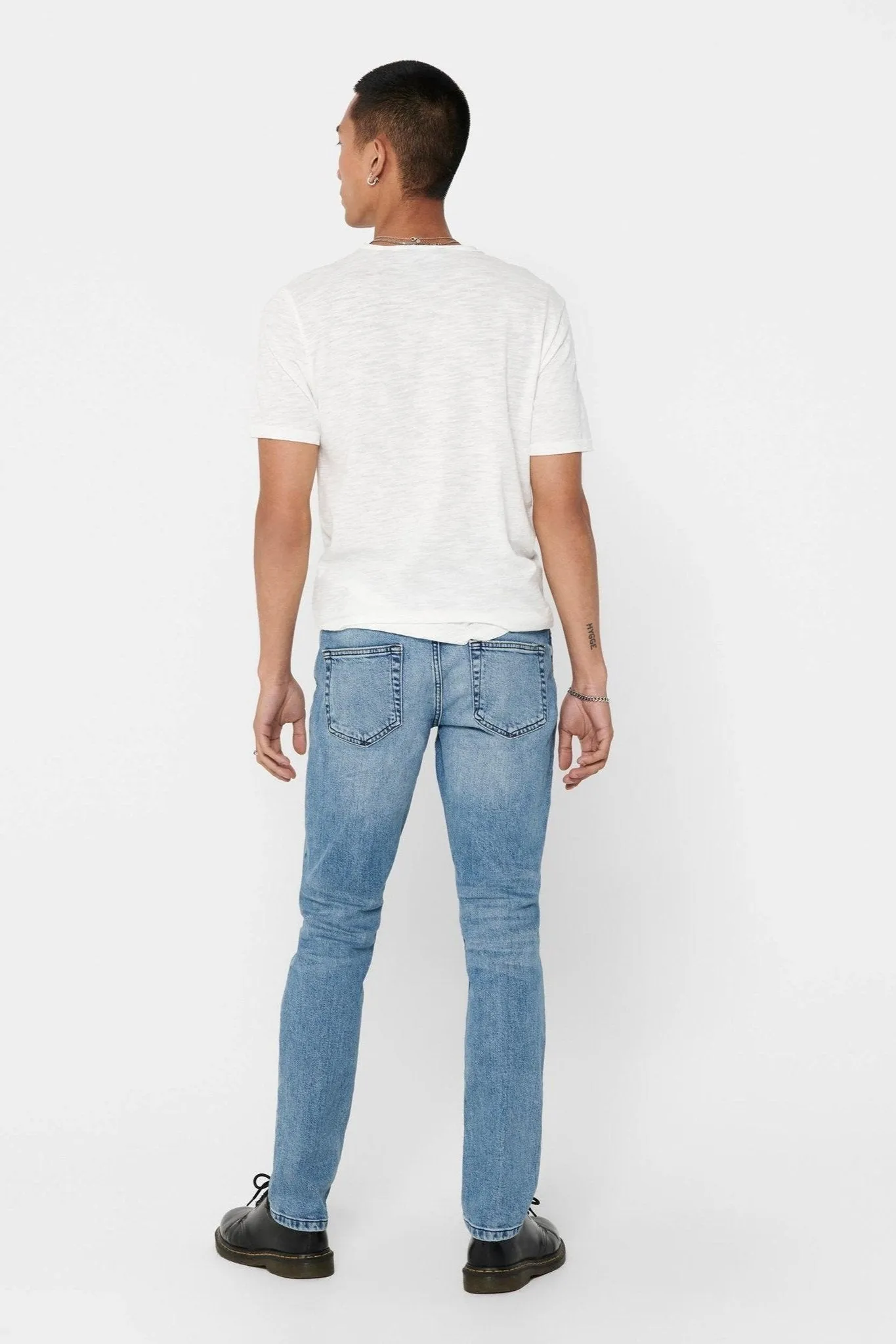 Loom Slim Fit Can Jeans - Blue Denim