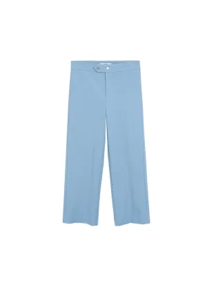 Mango Lora Straight-Cut Crop Womens Trousers