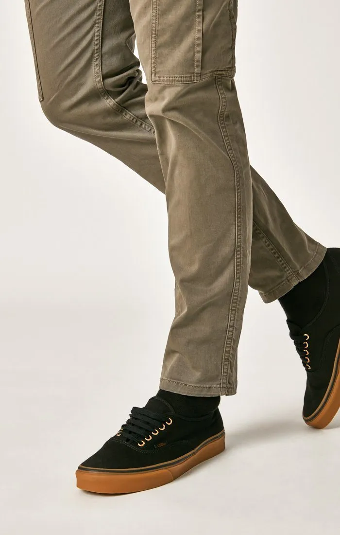 MARCUS SLIM STRAIGHT CARGO IN LATTE TWILL