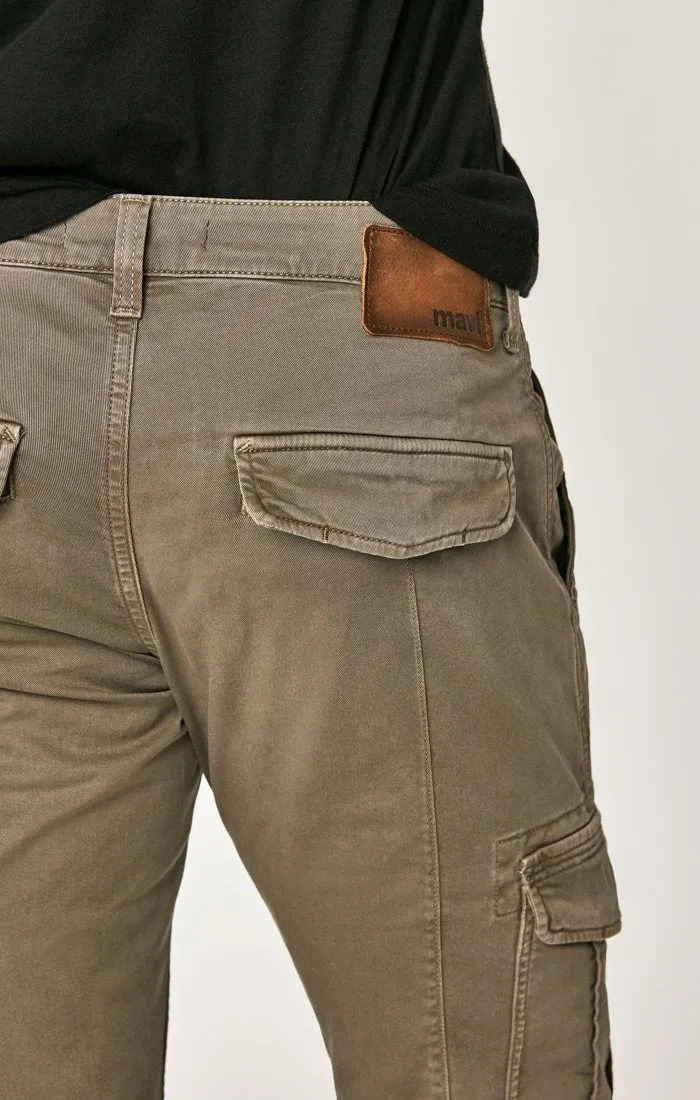 MARCUS SLIM STRAIGHT CARGO IN LATTE TWILL