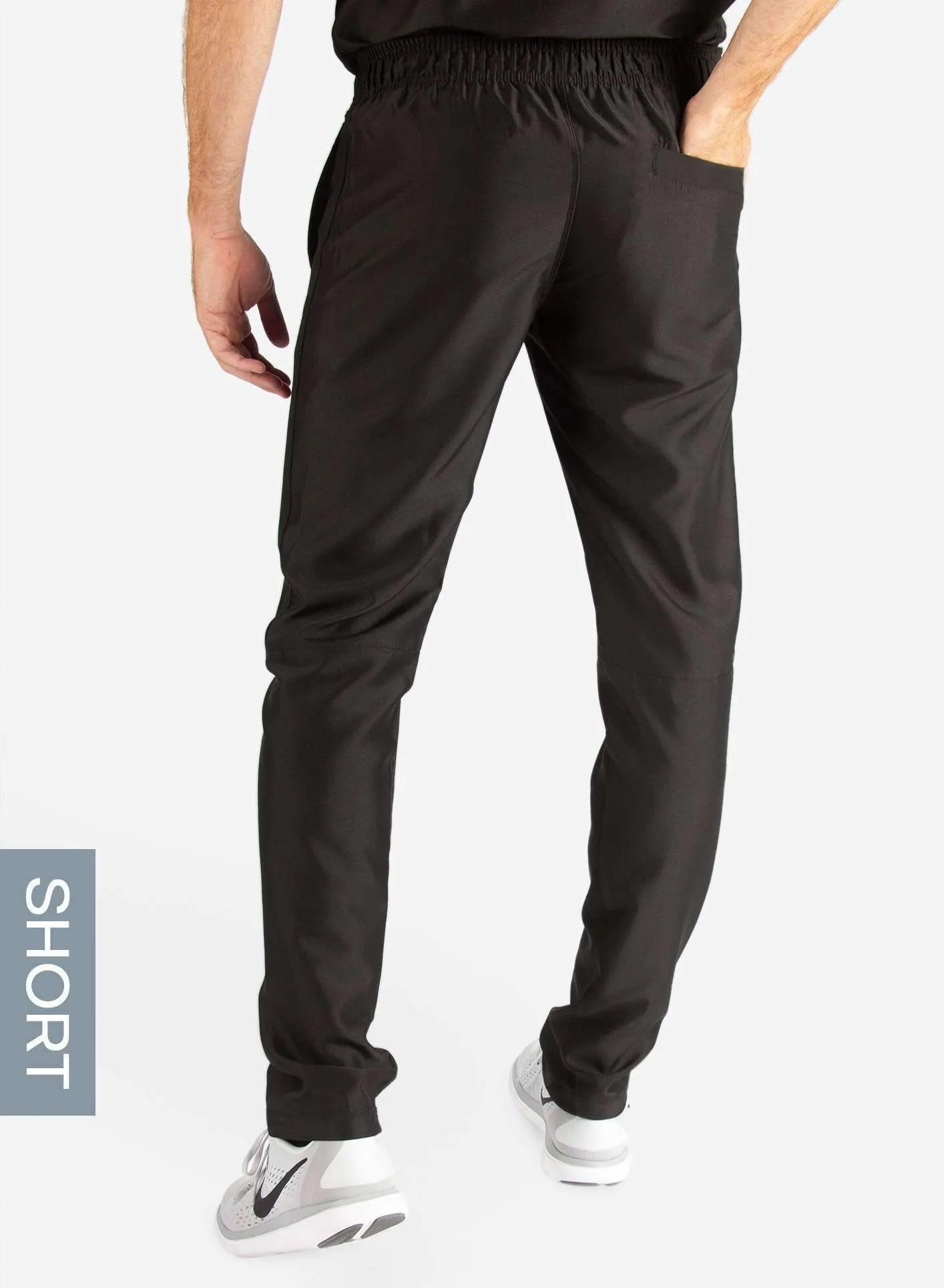 Men's Slim Fit Scrub Pants | Short