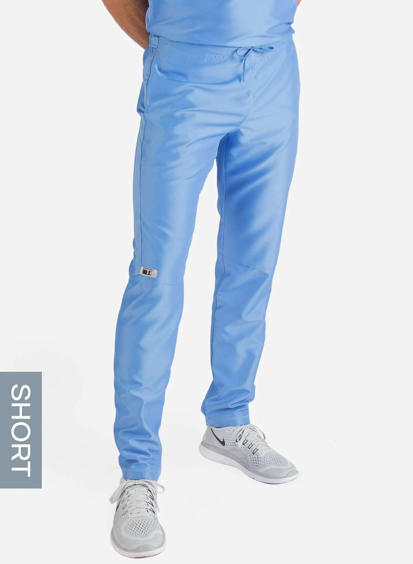 Men's Slim Fit Scrub Pants | Short