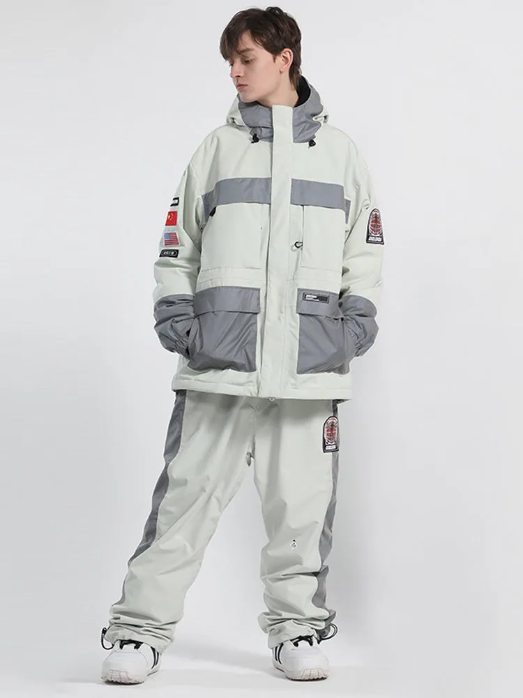 Men's Venture Neon Glimmer Snow Jacket & Pants Set