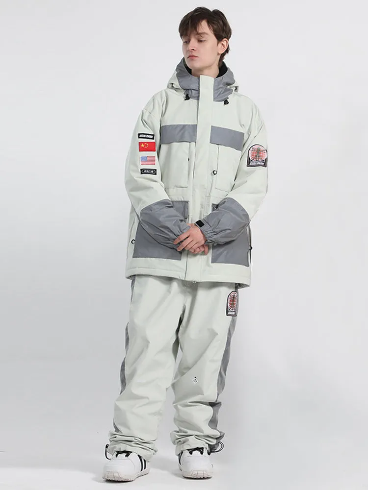 Men's Venture Neon Glimmer Snow Jacket & Pants Set