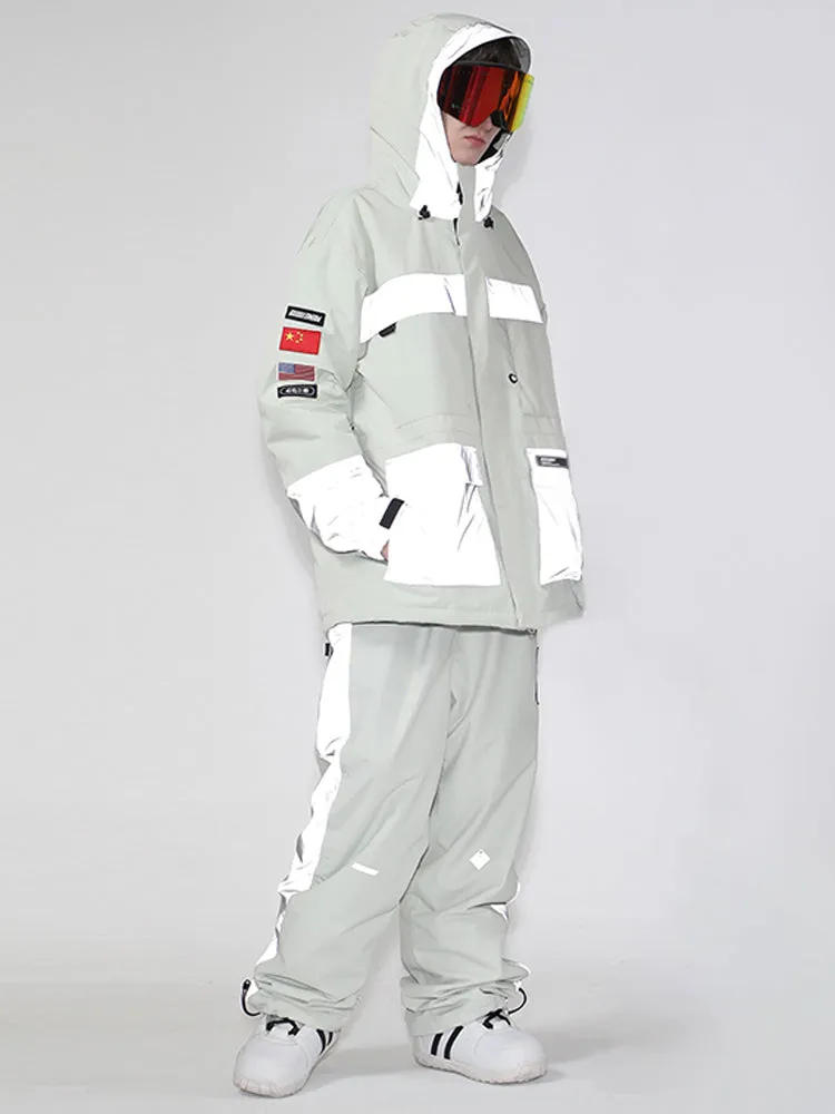 Men's Venture Neon Glimmer Snow Jacket & Pants Set