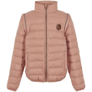 Mikk-Line Nylon puffer 2i1 Jacket Tawny Brown