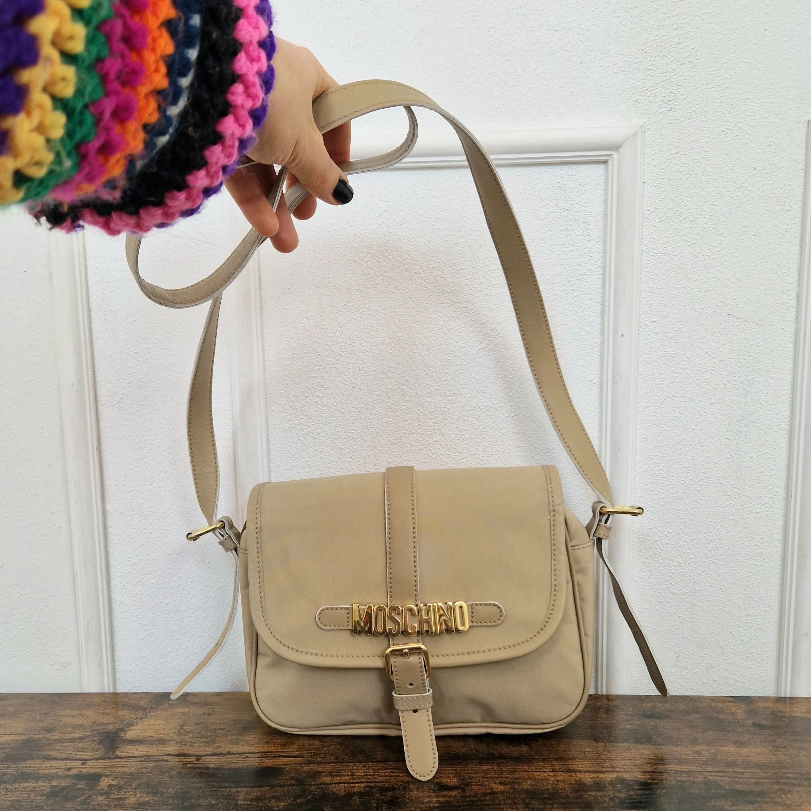 Moschino | Borsa a tracolla beige